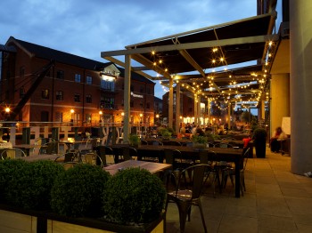 The Lock Kitchen & Bar terrace